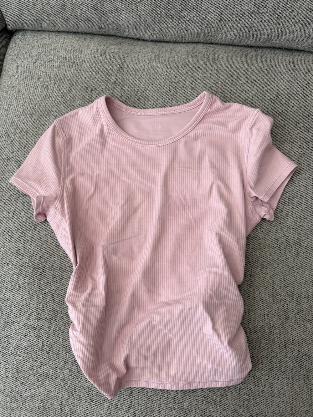 Lululemon All It Takes Back-Twist Ribbed Short-Sleeve Top